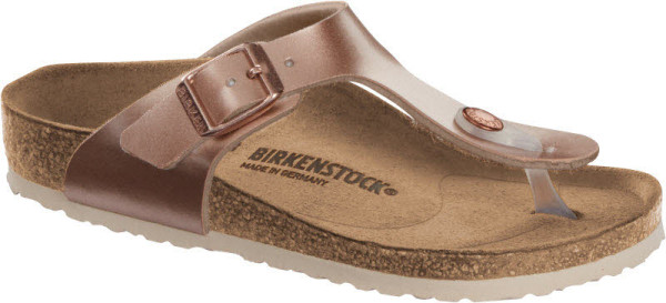 Birkenstock Gizeh Kids BF Pantoffel "Schmal" Kupfer