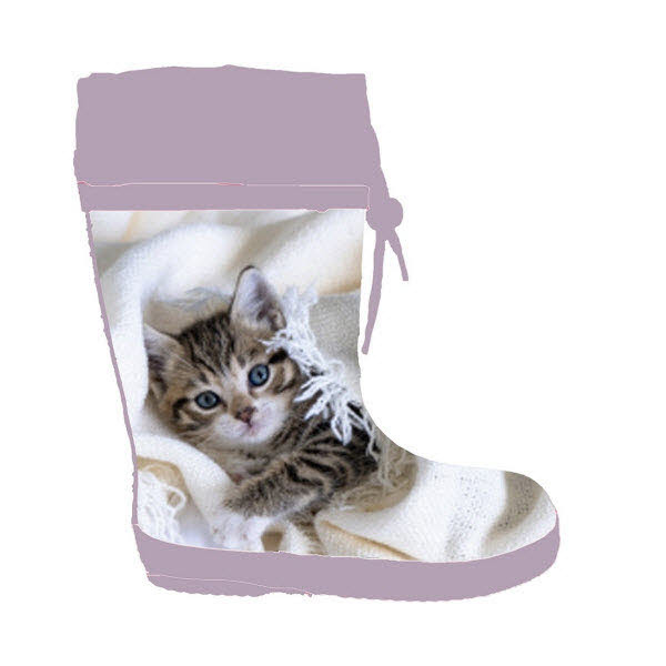 Spirale Gummistiefel Lila