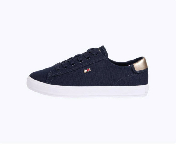 Tommy Hilfiger Leinenschuh Blau