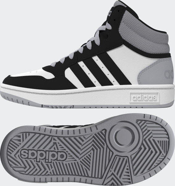 Adidas Hoops 3.0 Mid Sneaker Weiß - Bild 1