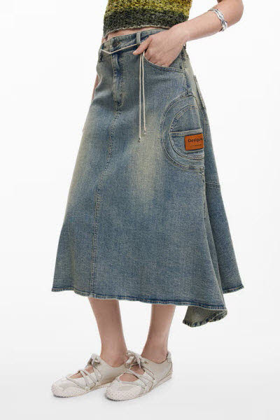Desigual Jeansrock Blau - Bild 1