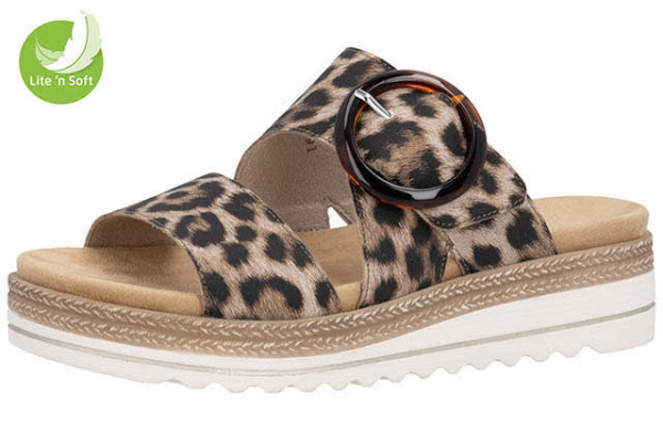 Remonte Pantoffel Braun - Bild 1