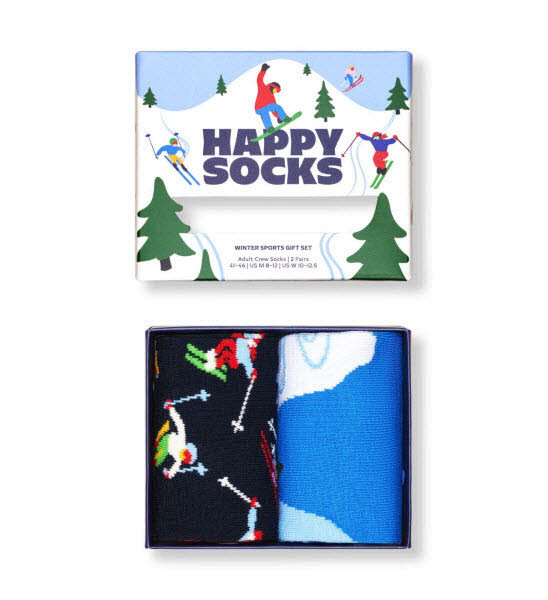 Happy Socks Socken Geschenksbox Blau - Bild 1