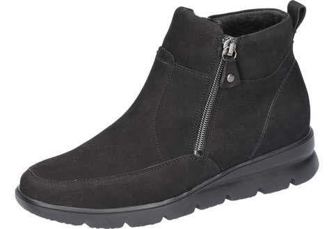 Waldläufer Stiefelette Schwarz