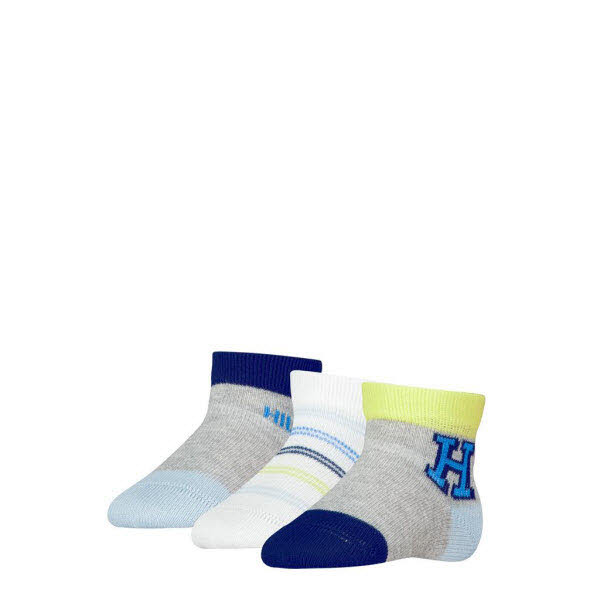 Tommy Hilfiger Newborn Socken 3-Pack Blau - Bild 1