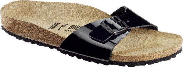 Birkenstock MADRID Pantoffel "Schmal" Schwarz