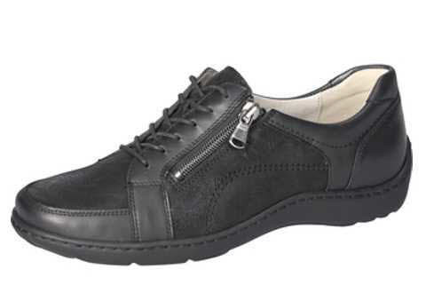 Waldläufer Sneaker Schwarz