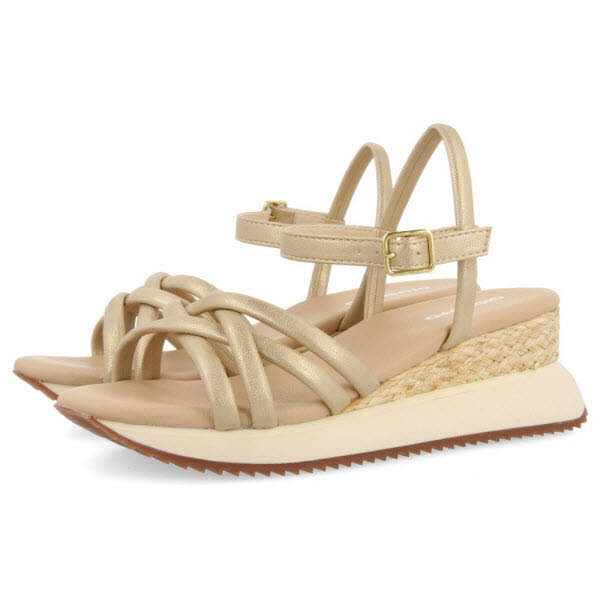 Gioseppo Keilsandale Gold - Bild 1