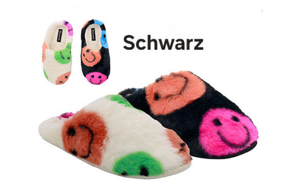 Inblu Pantoffel Schwarz