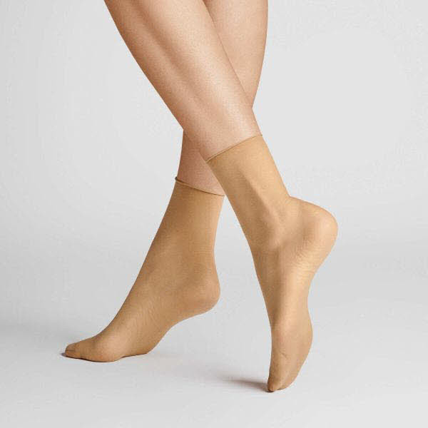 Hudson Feinstrumpfsöckchen mit Rollrand 3-Pack - Bild 1