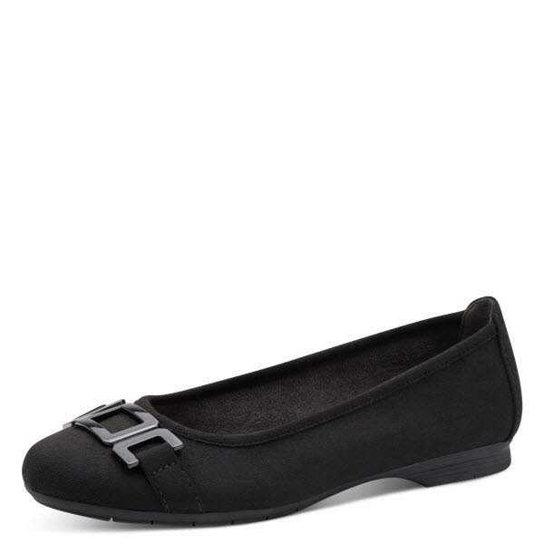 Jana Softli Ballerina Schwarz - Bild 1