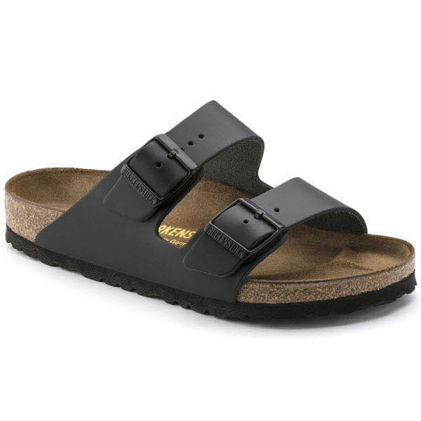 Birkenstock ARIZONA Pantoffel "Schmal" Schwarz