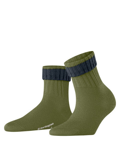 Burlington Socken Oliv - Bild 1