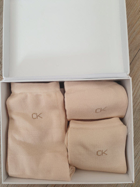 Calvin Klein Geschenkbox 3-er Pack Beige