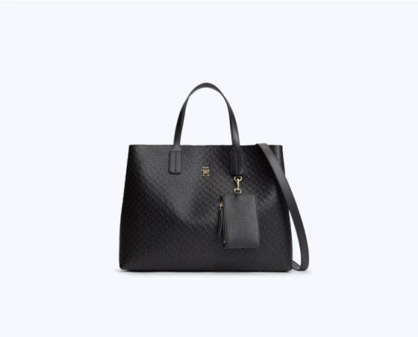 Tommy Hilfiger Shopper Schwarz
