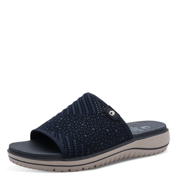 Jana Pantoffel Blau - Bild 1