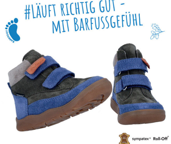 Richter Barfußschuh Blau