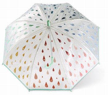 Esprit Water Reactive Drops Stockschirm Kinder Transparent - Bild 1