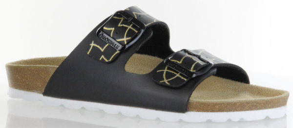 Spirale VALENTINA Pantoffel Schwarz