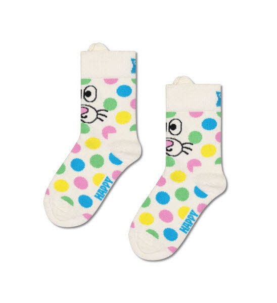 Happy Socks Bunny Socken Weiß