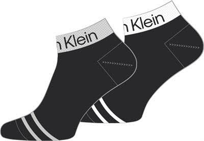 Calvin Klein Sneaker Socken 2er-Pack Schwarz