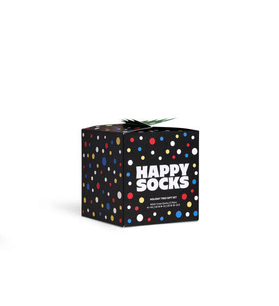 Happy Socks Socken Geschenksbox Schwarz - Bild 1