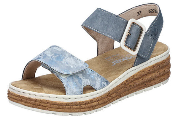 Rieker Sandale Blau - Bild 1