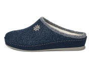 Schawos Pantoffel Warmfutter Blau - Bild 1