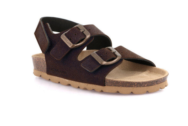 Grünland LUCE Sandale Braun