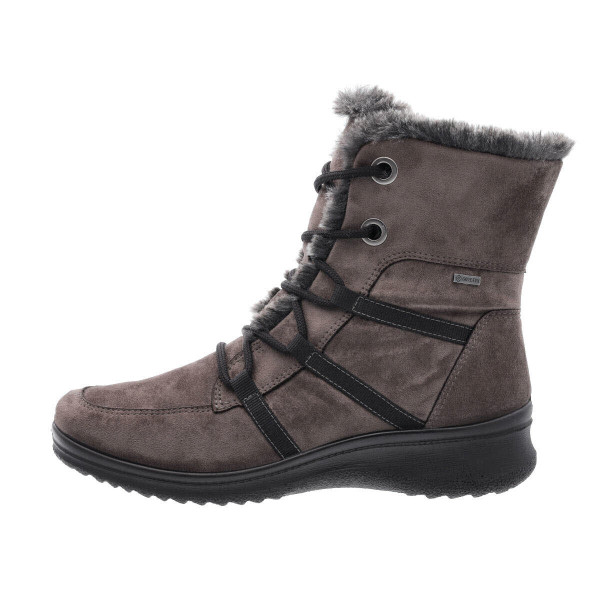 Ara MÜNCHEN MÜN Schnürstiefel Grau