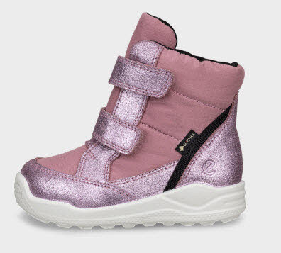 Ecco Klettstiefel Pink