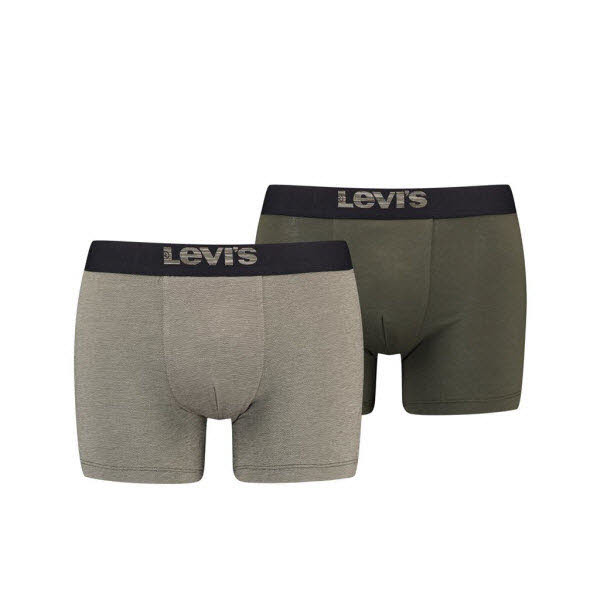 Levi´s Boxer Brief 2-Pack kaki - Bild 1