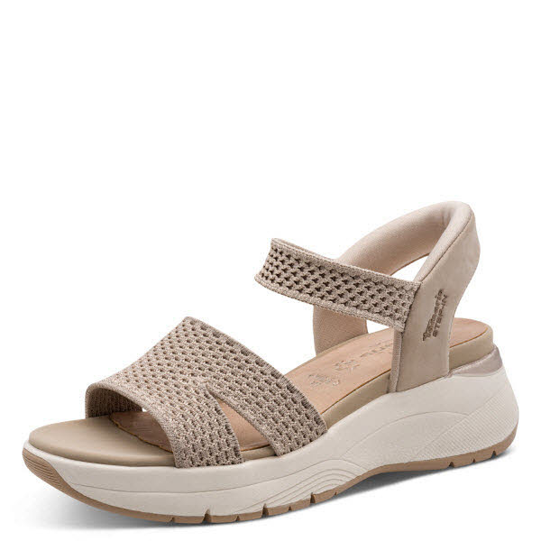 Tamaris Comfort Step in Sandale Beige - Bild 1