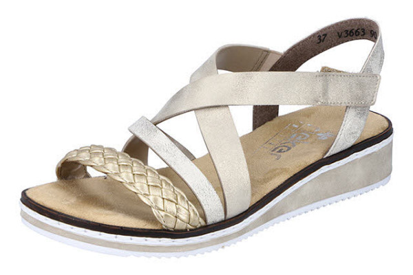 Rieker Sandale Gold - Bild 1