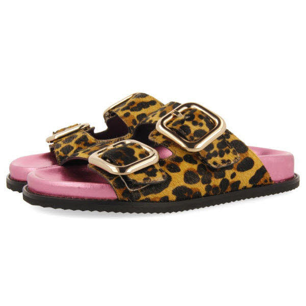 Gioseppo Pantoffel Schwarz