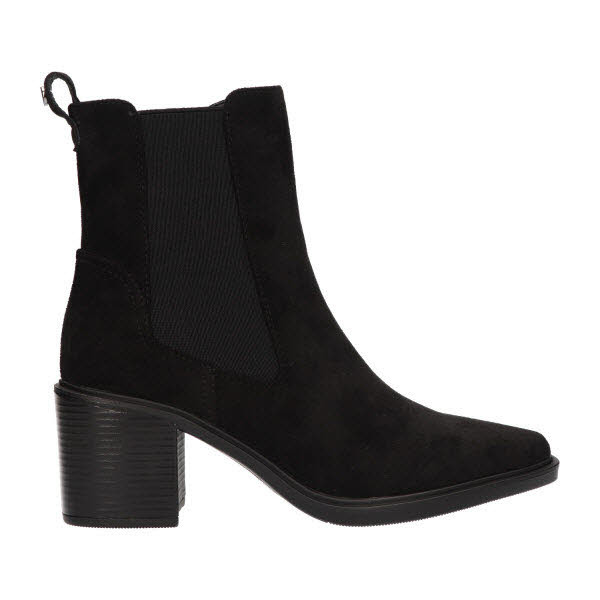la strada Stiefelette Schwarz