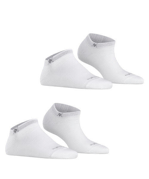 Burlington Sneakersocken 2-Pack Weiß - Bild 1