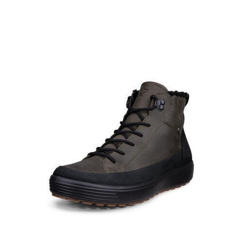 Ecco SOFT 7 Schnürboot Schwarz - Bild 1