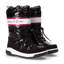 Tommy Hilfiger Schneeboot Schwarz - Bild 1