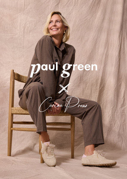 Paul Green X Carina Pranz Sneaker Creme - Bild 1