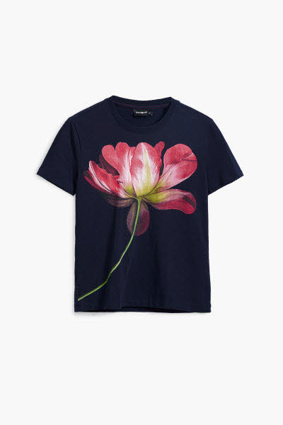 Desigual T-Shirt Blau - Bild 1