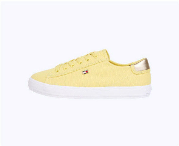 Tommy Hilfiger Leinenschuh Gelb